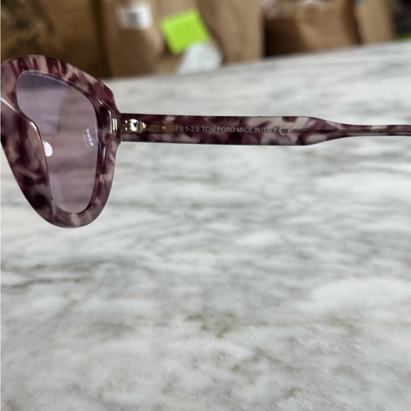 Tom Ford Anya Purple Havana Cat Eye Women\'s Sunglasses main image 6